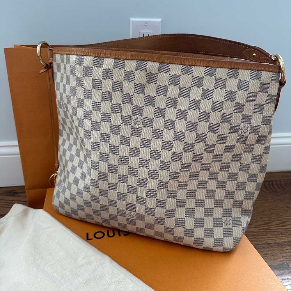 Louis Vuitton Delightful MM Bag Damier Ażur N41607 - Picture 2 of 16